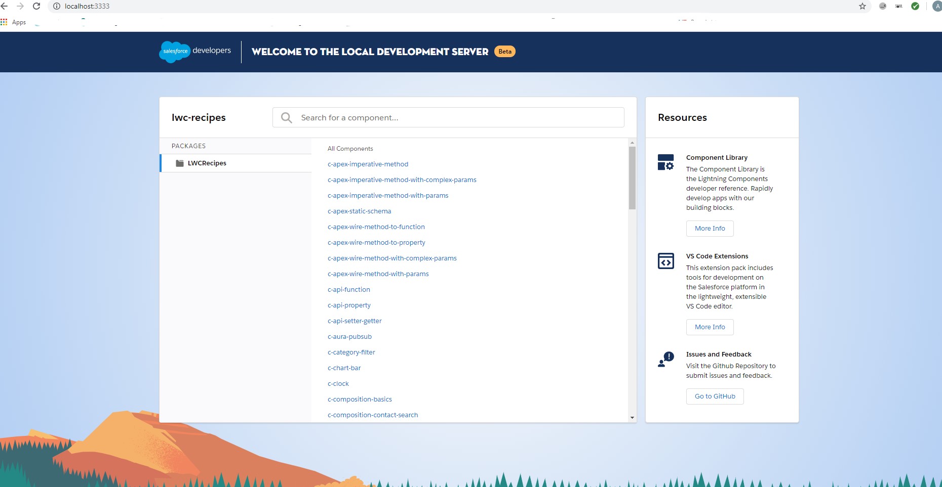 Local Development for Lightning Web Components